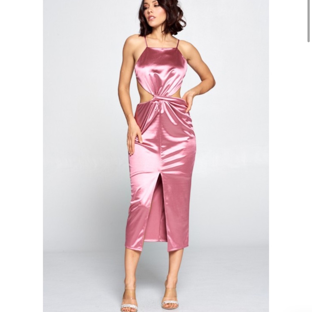 Mauv night out dress